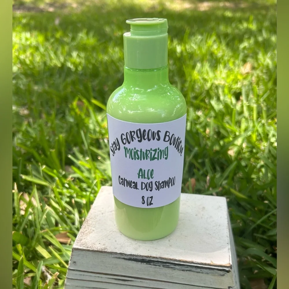 Oatmeal and Aloe Handmade Dog Shampoo